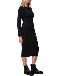 Whistles - Annie Sparkle Knit Sweater Dress - Lyst