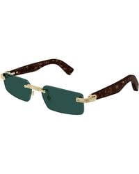 Cartier - Premiere De 24K Plated Rectangular Sunglasses, 55Mm - Lyst