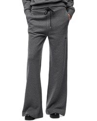 Pinko - Cotton Studded Drawstring Pants - Lyst