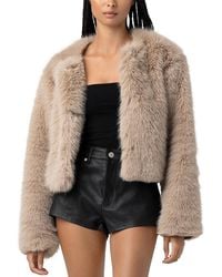 Blank NYC - Show And Tell Faux Fur Jacket - Lyst