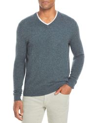 Bloomingdale's The Store At Bloomingdale's Cashmere V - Neck Sweater - Multicolor