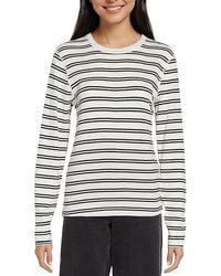 Three Dots - Long Sleeve Top - Lyst