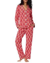 Bedhead - Printed Long Sleeve Classic Pajama Set - Lyst