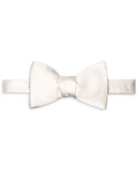Eton - Ready Tied Satin Silk Bow Tie - Lyst