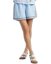 Chinti & Parker - Linen Cotton Peanuts Vacation Shorts - Lyst
