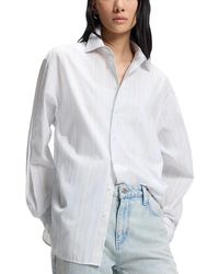 BOSS - Saturday Button Front Shirt - Lyst