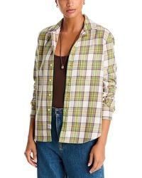 Frank & Eileen - Cotton Printed Relaxed Button Up Shirt - Lyst