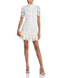 dip dye lace dress Sheer Stretchy Lace Dip Dye Maxi Dress Current Mood main image 1