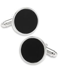 Cufflinks Inc. - Round Onyx Cufflinks - Lyst