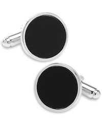 Cufflinks Inc. - Round Onyx Cufflinks - Lyst