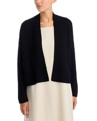 Eileen Fisher - Open Front Cardigan Sweater - Lyst