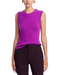 A.L.C. - A. L.C. Ian Sleeveless Cashmere Top - Lyst