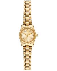 Michael Kors - Lexington Three Hand Tone Stainless Steel Watch, 19Mm - Lyst