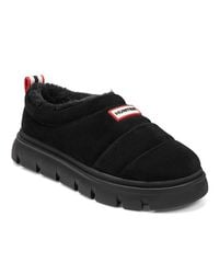 HUNTER - Madison Puffer Booties - Lyst