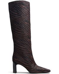 Rag & Bone - Kristie Knee High Leather Boots - Lyst