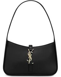 Saint Laurent - Le 5 À 7 Leather Mini Hobo Bag - Lyst