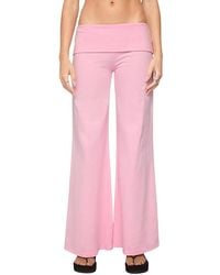 Edikted - Angel Energy Sequin Foldover Pants - Lyst