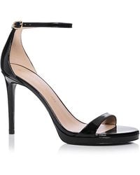 Stuart Weitzman - Nudist Platform Sandals - Lyst