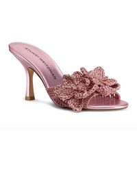 Stuart Weitzman - Lotus Slide Sandals - Lyst