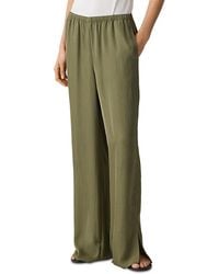 Theory - Slit Hem Pull On Pants - Lyst