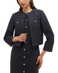 Hobbs - Bria Tweed Jacket - Lyst
