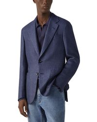 ZEGNA - Cashmere Silk & Linen Jacket - Lyst