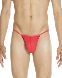 Hom Plumes G - String Thong - Red