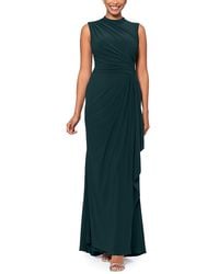 Aqua - Draped Gown - Lyst