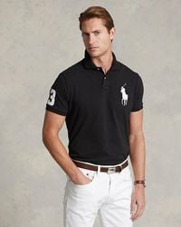 Polo Ralph Lauren - Big Pony Custom Slim Fit Mesh Polo Shirt - Lyst