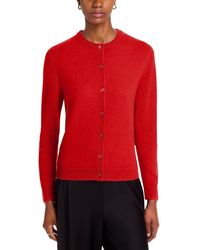 C by Bloomingdale's Cashmere - Cashmere Crewneck Cardigan Sweater - Lyst