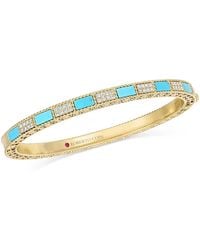 Roberto Coin - 18K Mosaic Diamond Pave & Bangle Bracelet - Lyst