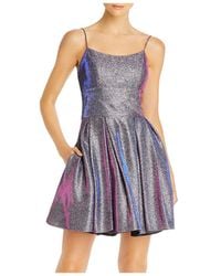 alnair lavender glitter maxi dress