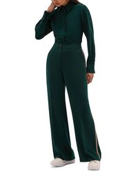 Hobbs - Hadley Mid Rise Wide Leg Trousers - Lyst