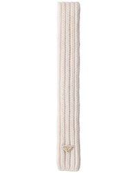 Prada - Wool Scarf - Lyst