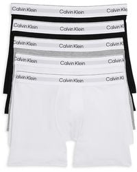 Calvin Klein - Icon Cotton Stretch Boxer Briefs, Pack Of 5 - Lyst