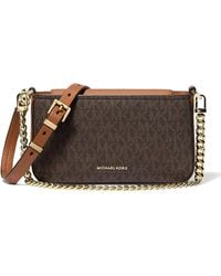 Michael Kors - Bryant Small Convertible Crossbody Pouchette - Lyst
