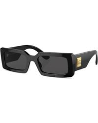 Dolce & Gabbana - Rectangular Sunglasses, 53Mm - Lyst