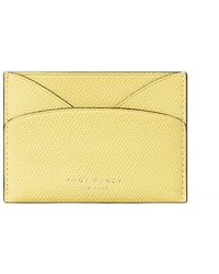 Tory Burch - Romy Flat Leather Card Case - Lyst