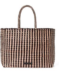 Loeffler Randall - Small Woven Leather Tote - Lyst