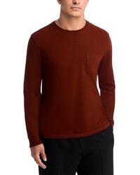 Vince - Long Sleeve Crewneck Pocket Tee - Lyst
