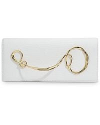 Alexis - Twisted Side Handle Clutch - Lyst