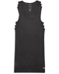 Calvin Klein - Classic Tanks, Pack Of 3 - Lyst