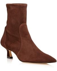 Stuart Weitzman - Vinnie 50 Leather Booties - Lyst