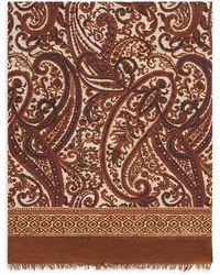 Gerard Darel - Sheila Wool & Silk Paisley Scarf - Lyst