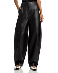 Co. - High Waist Leather Balloon Pants - Lyst