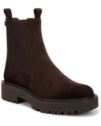 Sam Edelman - Laguna Chelsea Boot Chocolate Brown 8.5 Medium - Lyst