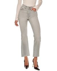 DL1961 - Bridget Bootcut High Rise Instasculpt Crop Jeans - Lyst
