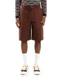 CASABLANCA - Monogram Contrast Pocket Shorts - Lyst