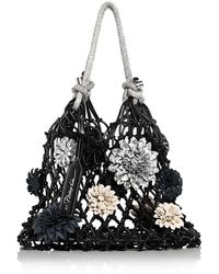 【3.1 Phillip Lim】Macrame Mini Sac with Flowers ラムスキン Blooming Lotus Macrame Mini Sac – 3.1 Phillip Lim