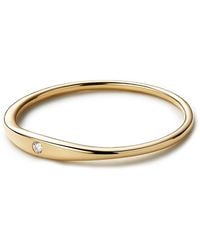 Ana Luisa - 10K Lab Grown Diamond Signet Ring - Lyst